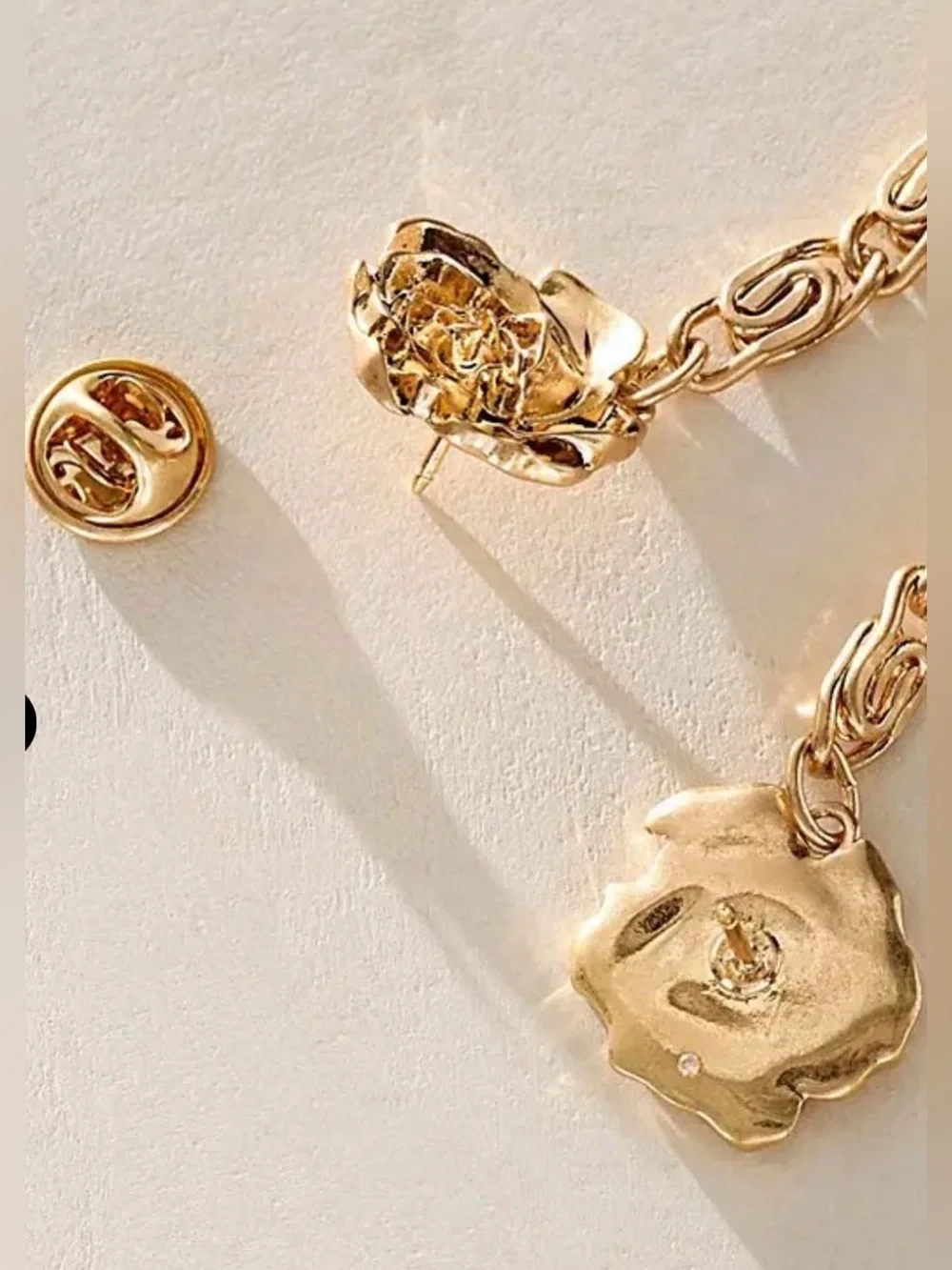 NWT Free People Chancellor Star Pin in Gold